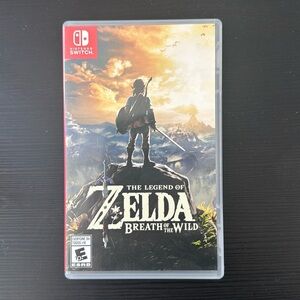 Zelda Breath of the Wild, great condition only played a few times!
